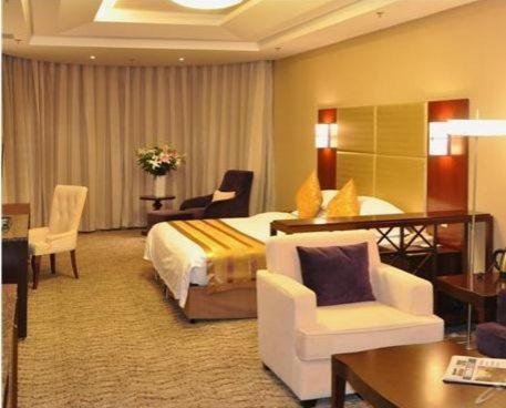 Hna Grand Hotel Shijingshan Peking Rum bild