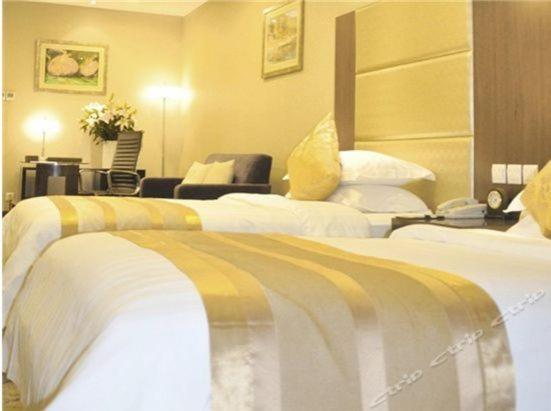 Hna Grand Hotel Shijingshan Peking Rum bild