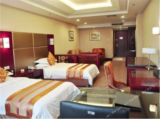 Hna Grand Hotel Shijingshan Peking Rum bild