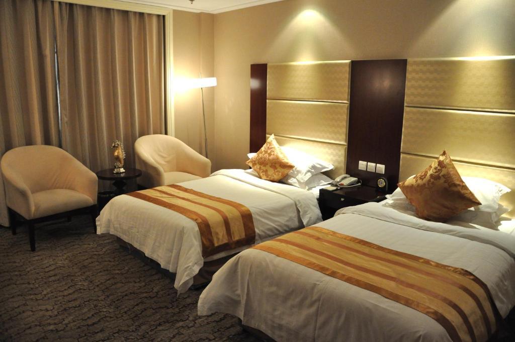 Hna Grand Hotel Shijingshan Peking Exteriör bild