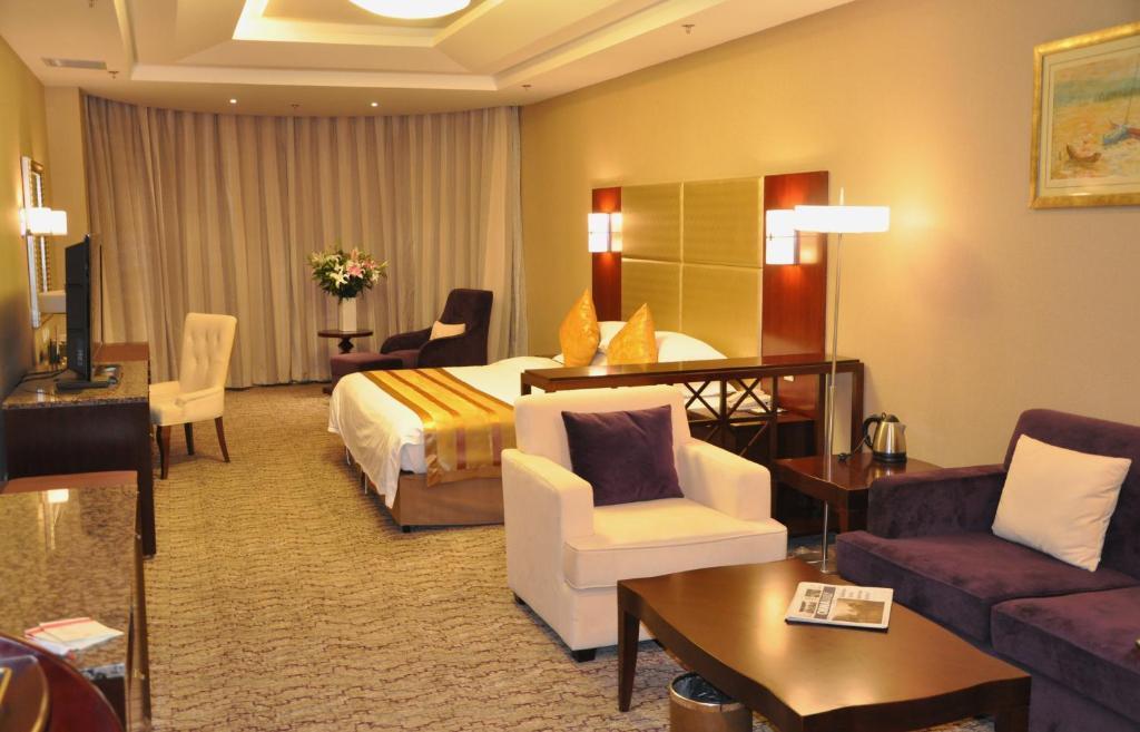 Hna Grand Hotel Shijingshan Peking Exteriör bild